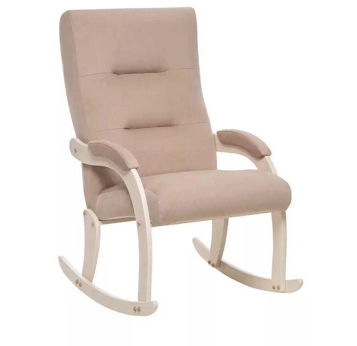 Кресло-качалка Leset Дэми слоновая кость ткань V 18 от компании Интернет-магазин «Hutki. by» - фото 1