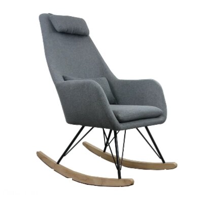 Кресло-качалка Leset Moris серый от компании Интернет-магазин «Hutki. by» - фото 1