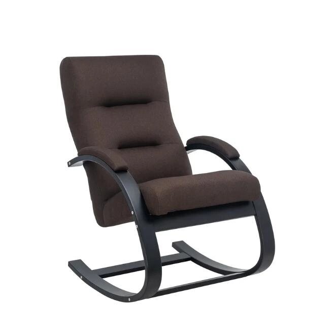 Кресло-качалка МИЛАНО Leset  коричневый / венге от компании Интернет-магазин «Hutki. by» - фото 1
