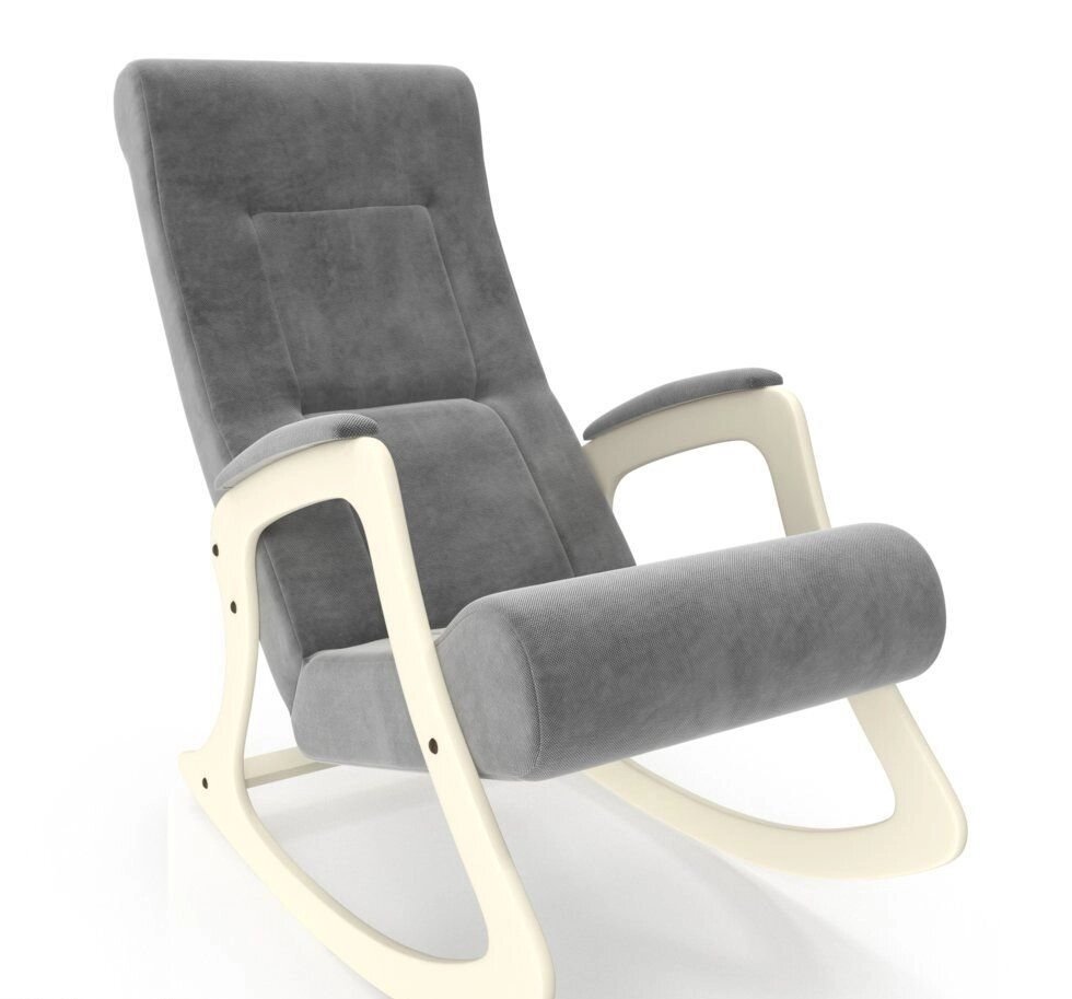 Кресло-качалка модель 2 Verona Antrazite Grey сливочный от компании Интернет-магазин «Hutki. by» - фото 1