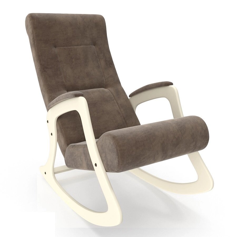 Кресло-качалка модель 2 Verona Brown сливочный от компании Интернет-магазин «Hutki. by» - фото 1