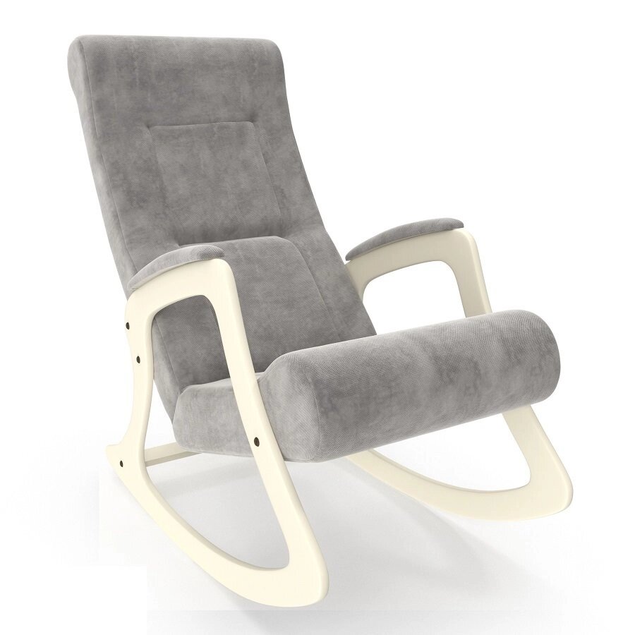 Кресло-качалка модель 2 Verona Light Grey сливочный от компании Интернет-магазин «Hutki. by» - фото 1
