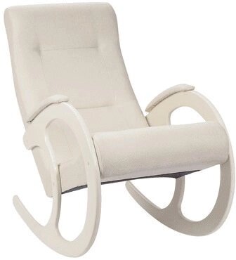 Кресло-качалка, Модель 3 Мальта 01 сливочный от компании Интернет-магазин «Hutki. by» - фото 1