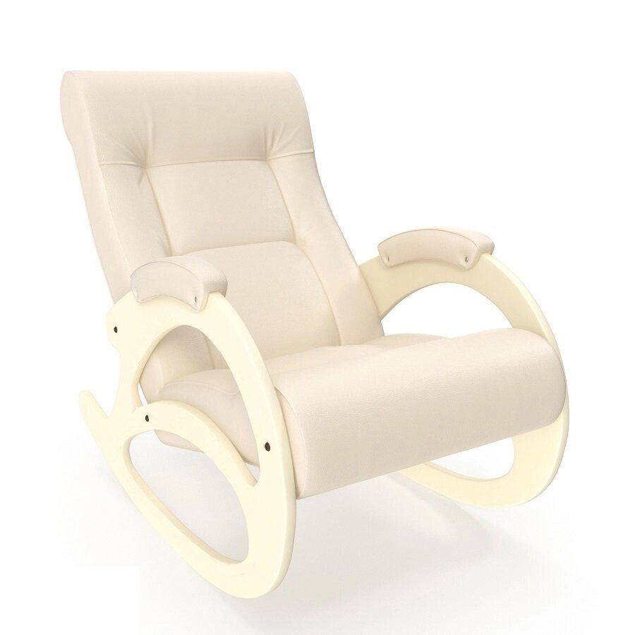 Кресло-качалка модель 4 б/л Дунди 112 сливочный от компании Интернет-магазин «Hutki. by» - фото 1