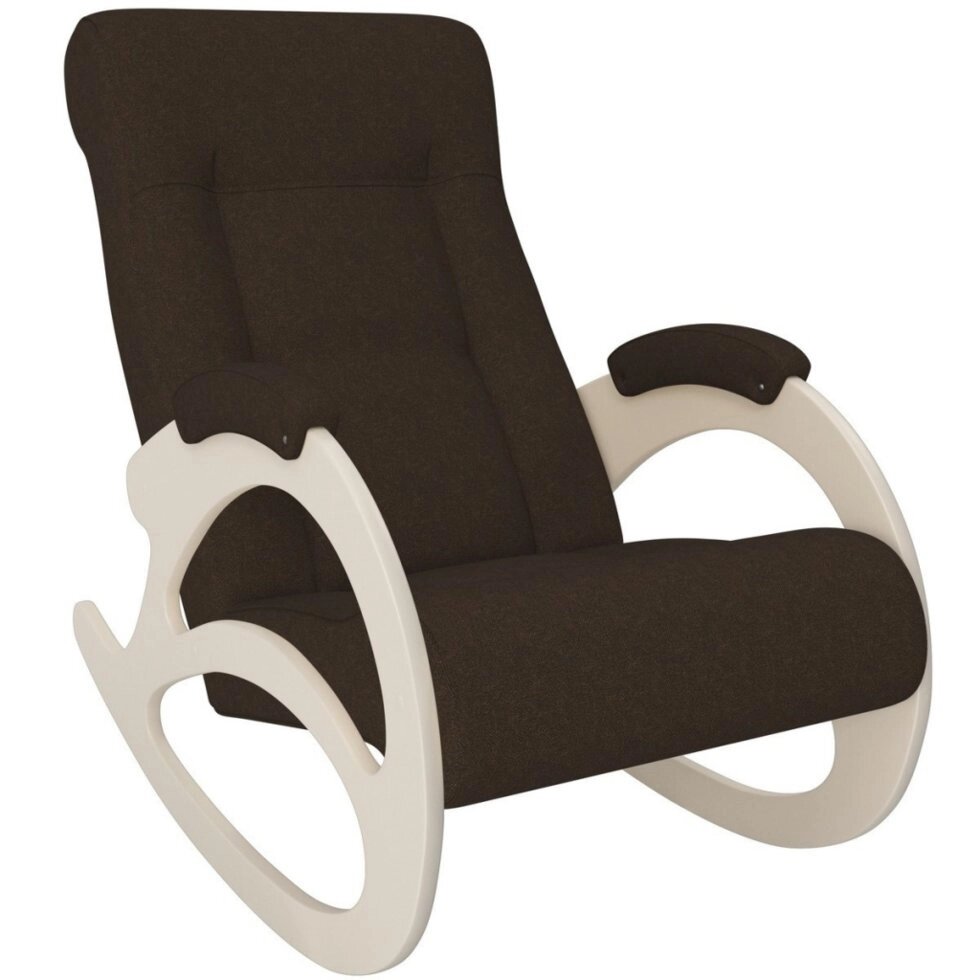 Кресло-качалка модель 4 б/л Мальта 15 сливочный от компании Интернет-магазин «Hutki. by» - фото 1