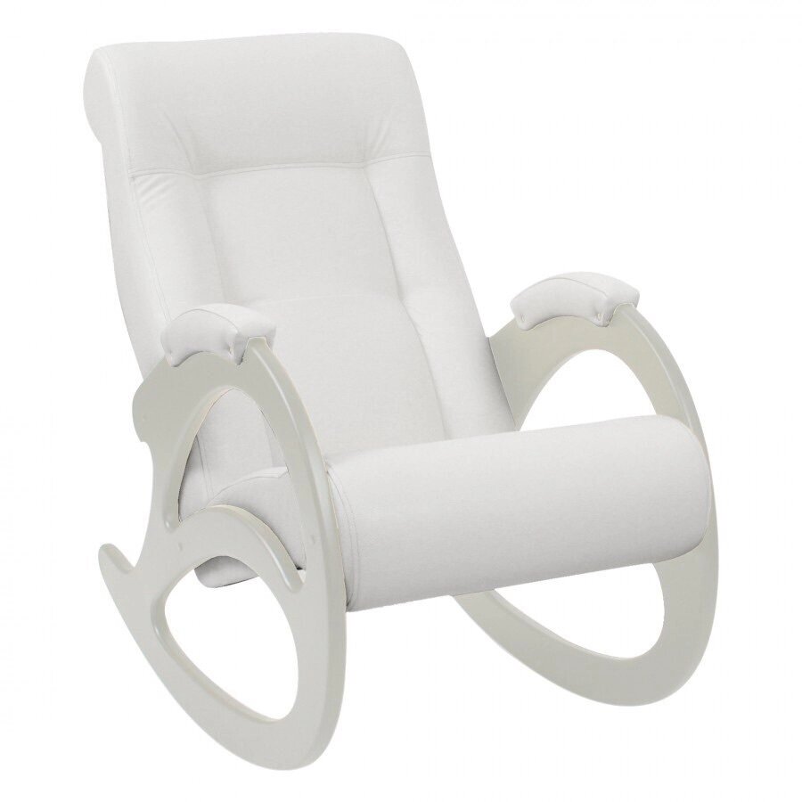 Кресло-качалка модель 4 б/л Манго 002 сливочный от компании Интернет-магазин «Hutki. by» - фото 1