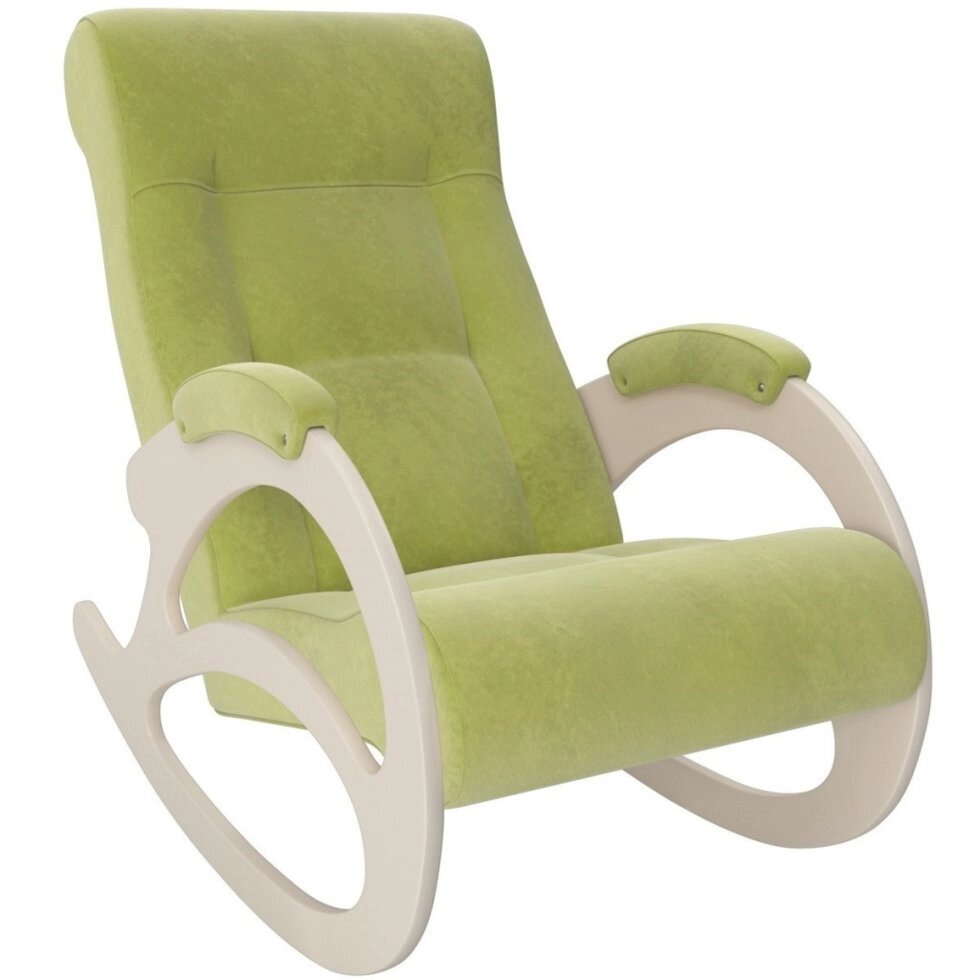 Кресло-качалка модель 4 б/л Verona Apple Green сливочный от компании Интернет-магазин «Hutki. by» - фото 1