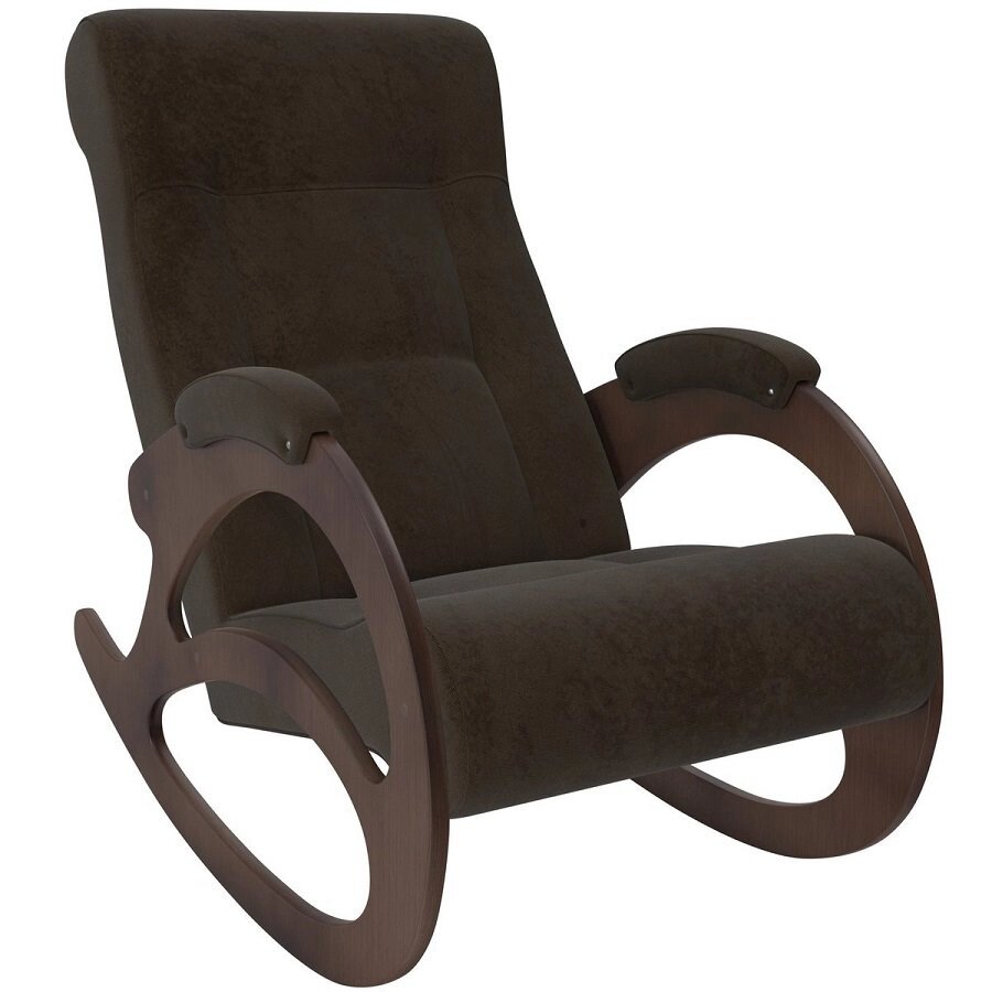 Кресло-качалка модель 4 б/л Verona Wenge орех от компании Интернет-магазин «Hutki. by» - фото 1