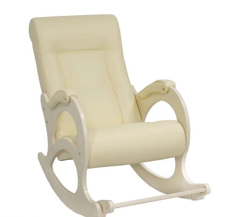 Кресло-качалка модель 44 б/л Дунди 112 сливочный от компании Интернет-магазин «Hutki. by» - фото 1