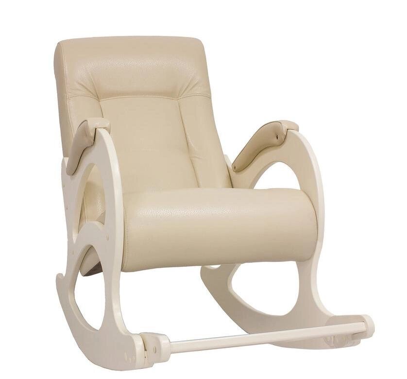 Кресло-качалка модель 44 б/л Polaris beige сливочный от компании Интернет-магазин «Hutki. by» - фото 1