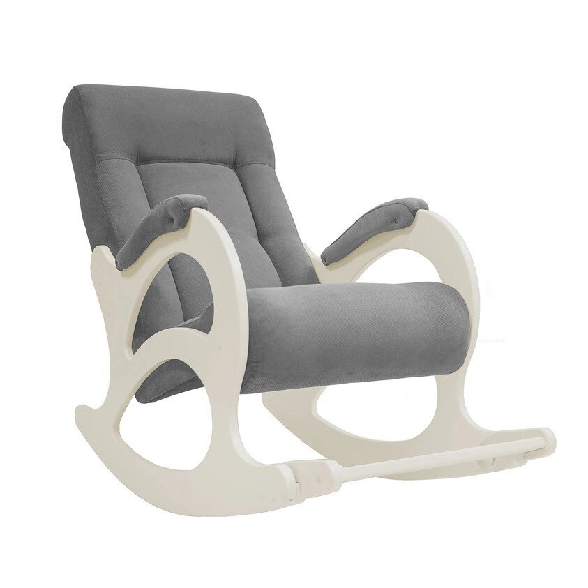Кресло-качалка модель 44 б/л Verona antrazite grey сливочный от компании Интернет-магазин «Hutki. by» - фото 1