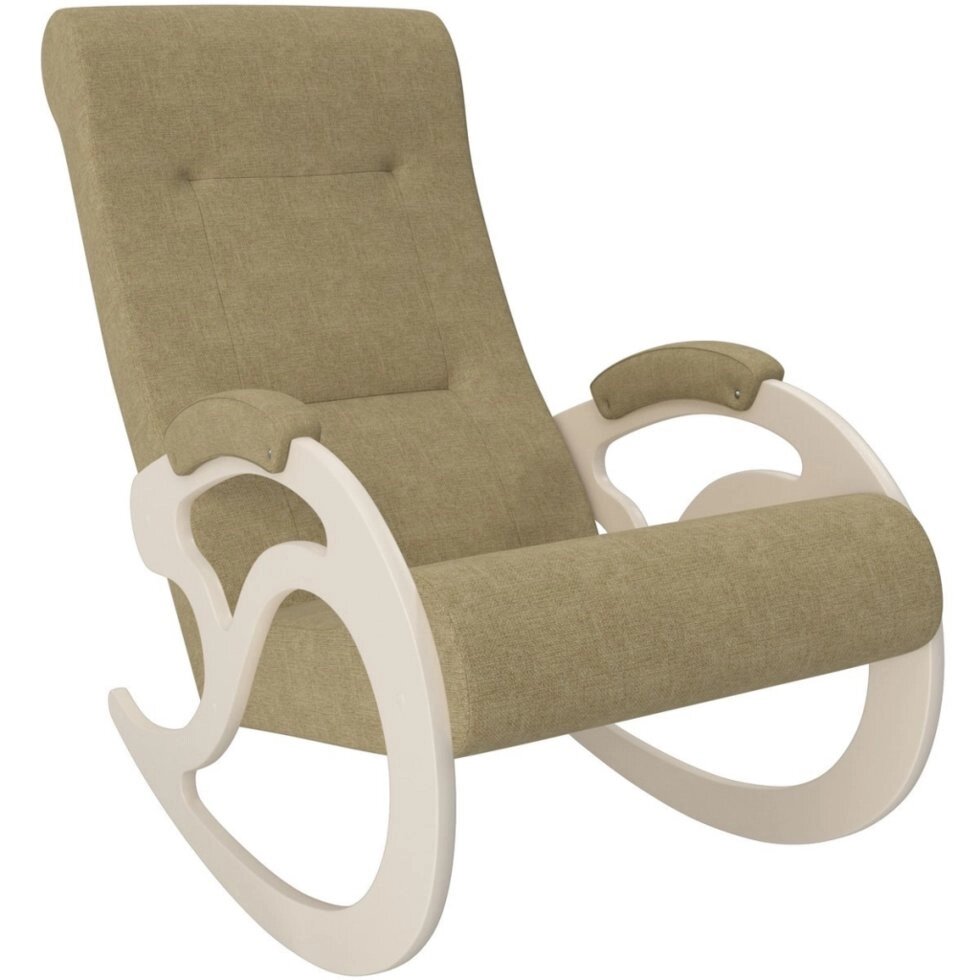 Кресло-качалка модель 5 Мальта 03 сливочный от компании Интернет-магазин «Hutki. by» - фото 1