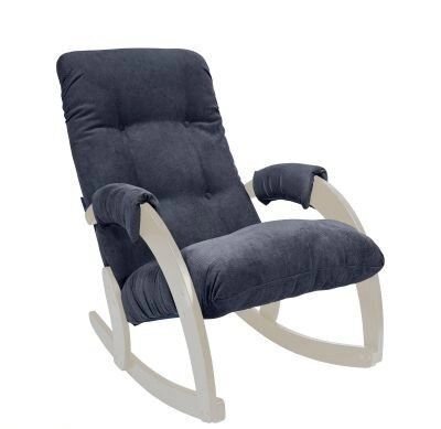 Кресло-качалка Модель 67 Verona Denim Blue сливочный от компании Интернет-магазин «Hutki. by» - фото 1