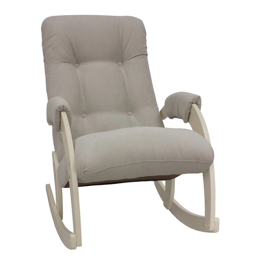 Кресло-качалка Модель 67 Verona Light Grey сливочный от компании Интернет-магазин «Hutki. by» - фото 1