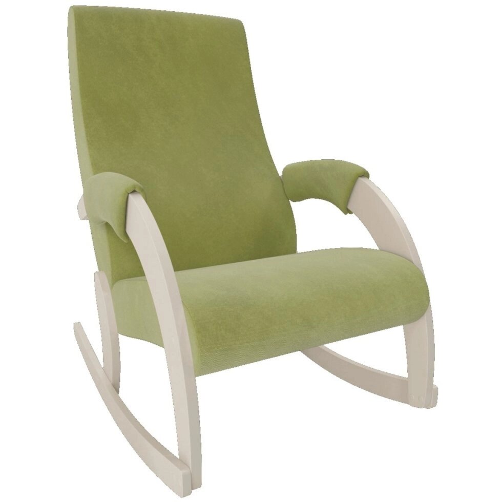 Кресло-качалка Модель 67М Verona Apple Green сливочный от компании Интернет-магазин «Hutki. by» - фото 1