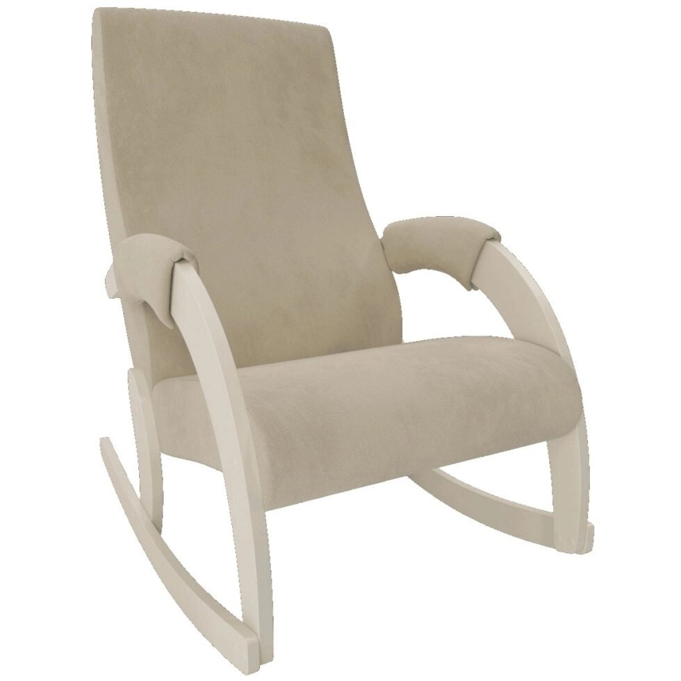 Кресло-качалка Модель 67М Verona Vanilla сливочный от компании Интернет-магазин «Hutki. by» - фото 1