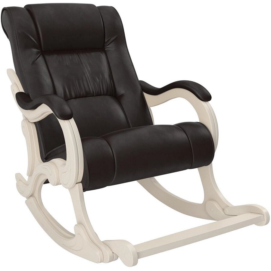 Кресло-качалка Модель 77 Лидер Дунди 108 сливочный от компании Интернет-магазин «Hutki. by» - фото 1