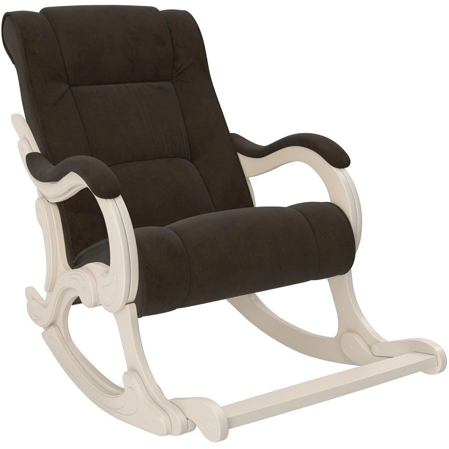 Кресло-качалка Модель 77 Лидер Verona Wenge сливочный от компании Интернет-магазин «Hutki. by» - фото 1