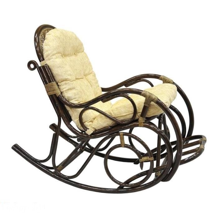 Кресло-качалка с подножкой, 05/11 Б (рогожка) от компании Интернет-магазин «Hutki. by» - фото 1