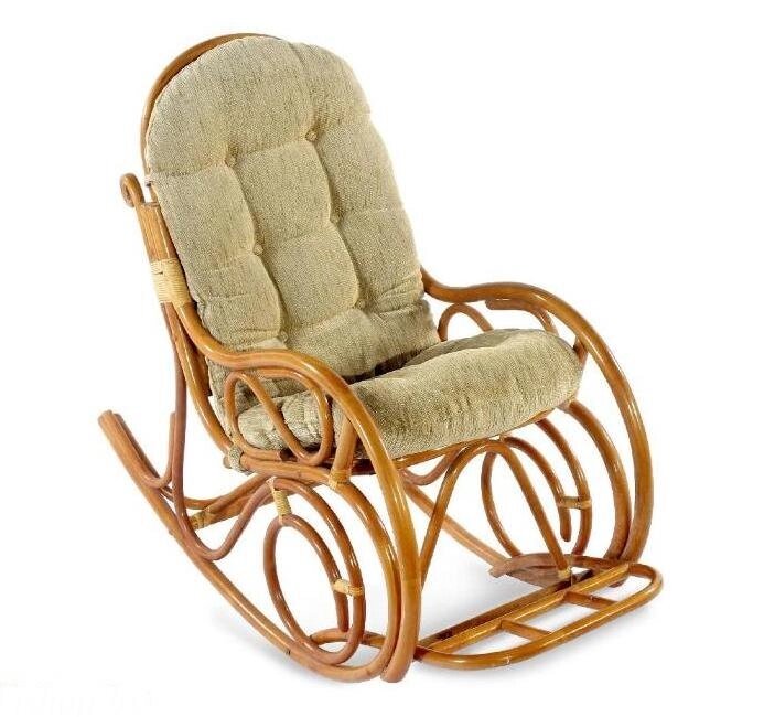 Кресло-качалка с подножкой, 05/11 К (рогожка) от компании Интернет-магазин «Hutki. by» - фото 1