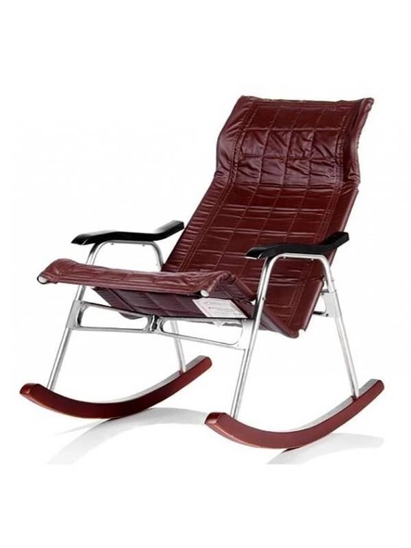 Кресло-качалка складное Платон коричневый от компании Интернет-магазин «Hutki. by» - фото 1