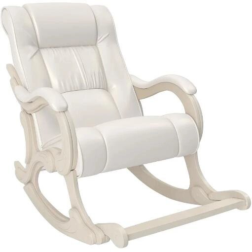 Кресло-качалка Версаль Модель 77 венге сливочный от компании Интернет-магазин «Hutki. by» - фото 1