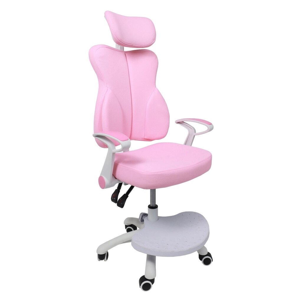 Кресло поворотное LOLU ткань розовый от компании Интернет-магазин «Hutki. by» - фото 1