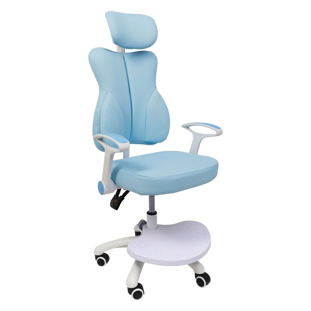 Кресло поворотное LOLU ткань синий от компании Интернет-магазин «Hutki. by» - фото 1