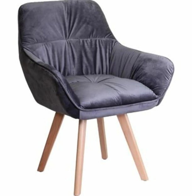 Кресло SOFT темно-серый от компании Интернет-магазин «Hutki. by» - фото 1