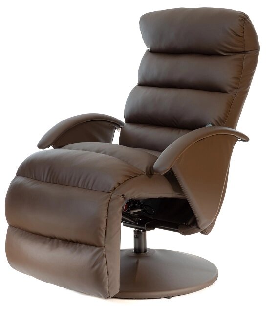 Кресло вибромассажное Angioletto Portofino Brown от компании Интернет-магазин «Hutki. by» - фото 1