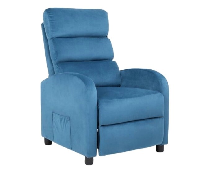 Кресло вибромассажное CALVIANO 2165 синий от компании Интернет-магазин «Hutki. by» - фото 1