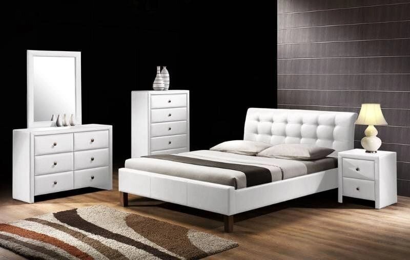 Кровать HALMAR SAMARA белый от компании Интернет-магазин «Hutki. by» - фото 1