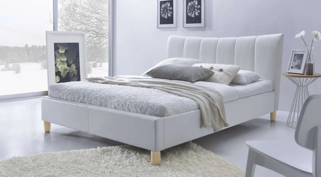 Кровать HALMAR SANDY белый от компании Интернет-магазин «Hutki. by» - фото 1