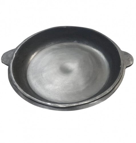 Крышка-сковородка для казана Grand Metall Invest Чугунная (6л) от компании Интернет-магазин «Hutki. by» - фото 1