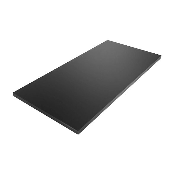 Лист стеклянный настенный BLACK 1200х600х8мм от компании Интернет-магазин «Hutki. by» - фото 1