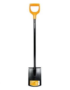 Лопата штыковая с закругл. лезвием FISKARS Solid 1026683