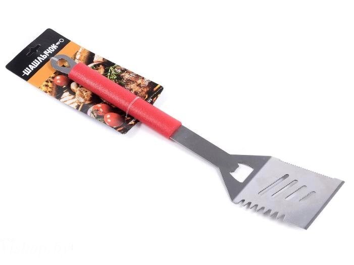 Лопатка для гриля металлическая с пластм. ручкой 44 см от компании Интернет-магазин «Hutki. by» - фото 1
