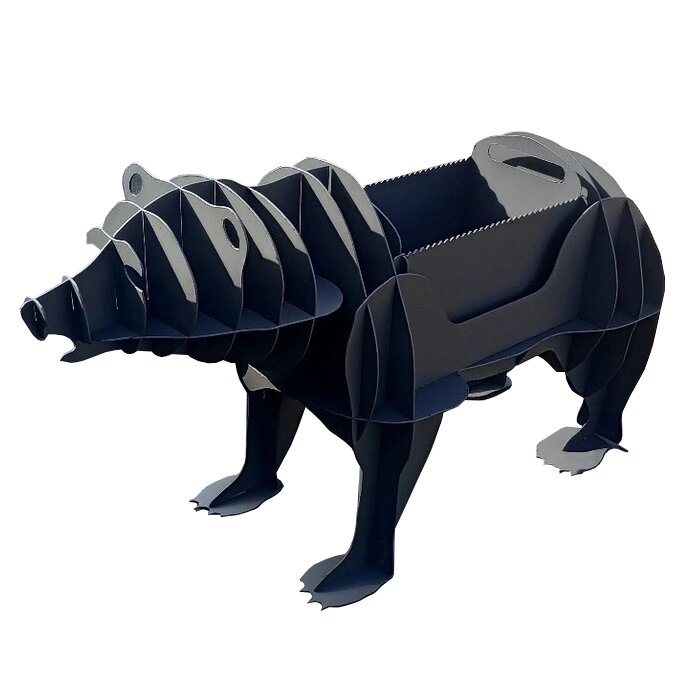 Мангал стационарный МС-Медведь от компании Интернет-магазин «Hutki. by» - фото 1
