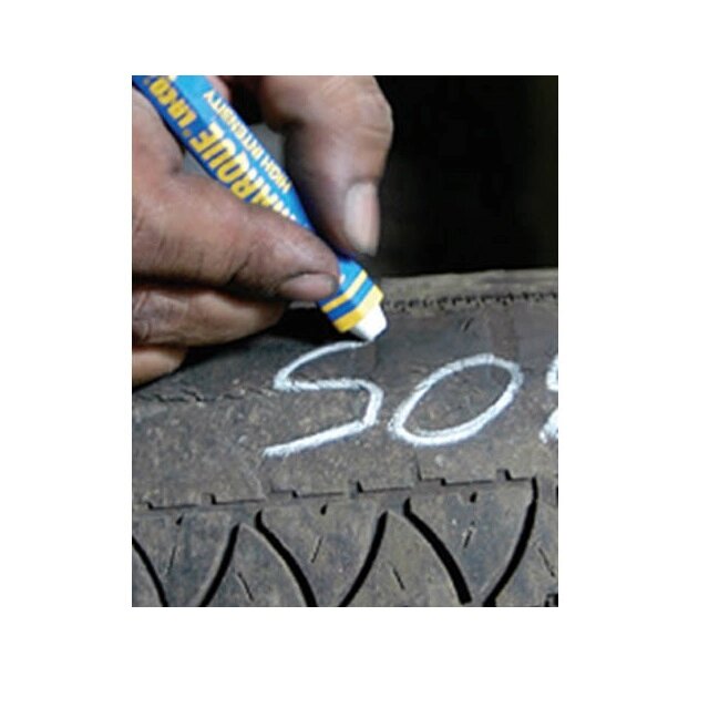Маркер промышл. на основе твердой краски для шин MARKAL БЕЛЫЙ (Толщина линии 12,7 мм. Цвет белый) (51420) от компании Интернет-магазин «Hutki. by» - фото 1