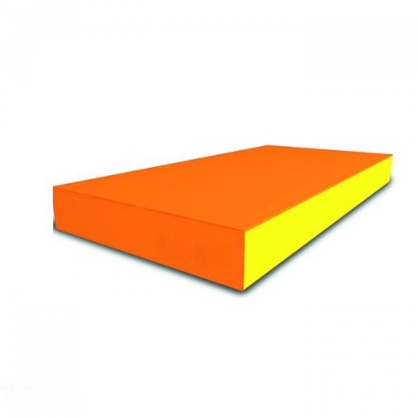 Мат Romana (100 x 50 x 10) оранжево-желтый от компании Интернет-магазин «Hutki. by» - фото 1