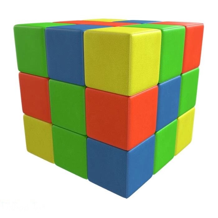 Мягкий конструктор Кубик-рубик от компании Интернет-магазин «Hutki. by» - фото 1