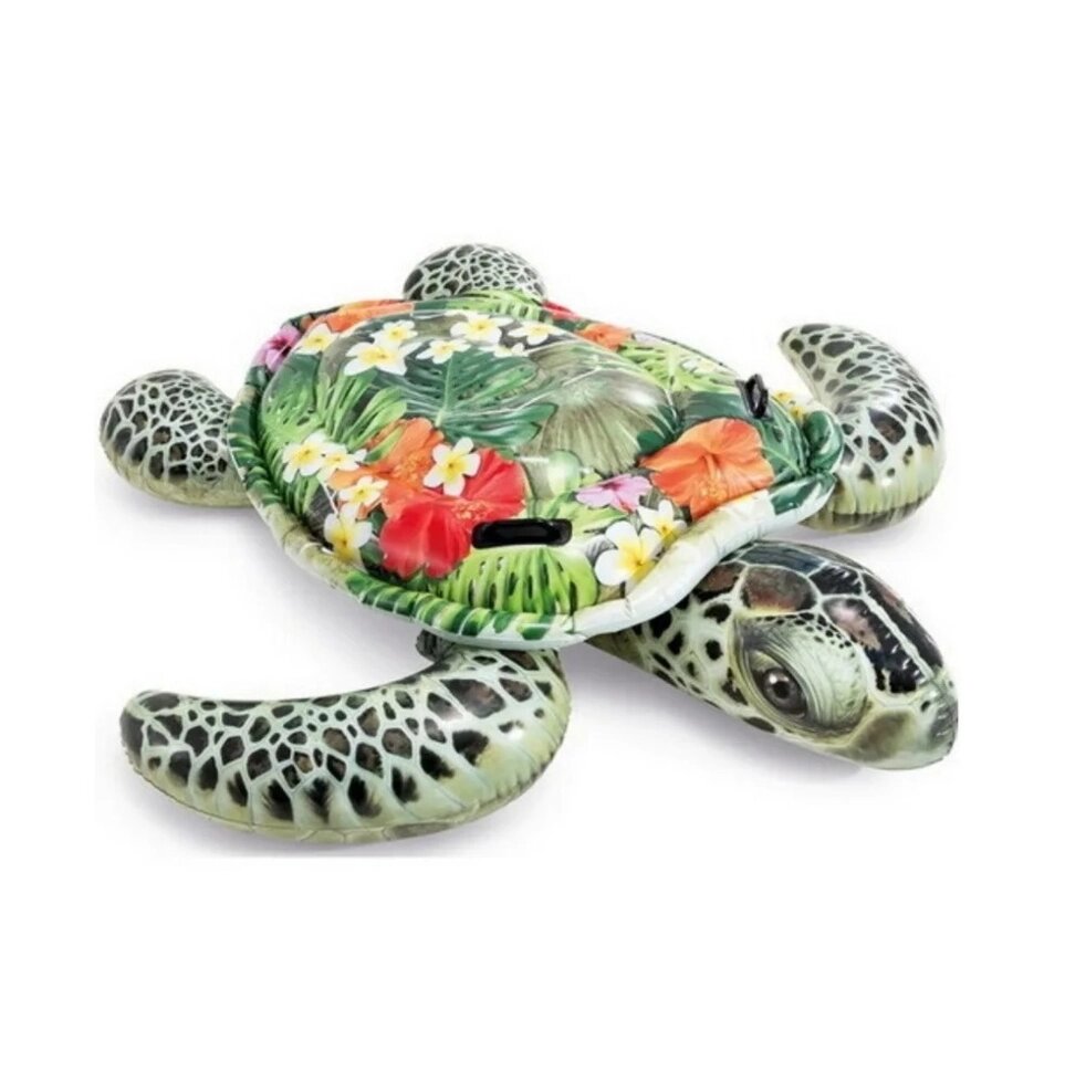 Надувная игрушка-наездник Intex Морская черепаха 191х170 см 57555NP 3+ от компании Интернет-магазин «Hutki. by» - фото 1