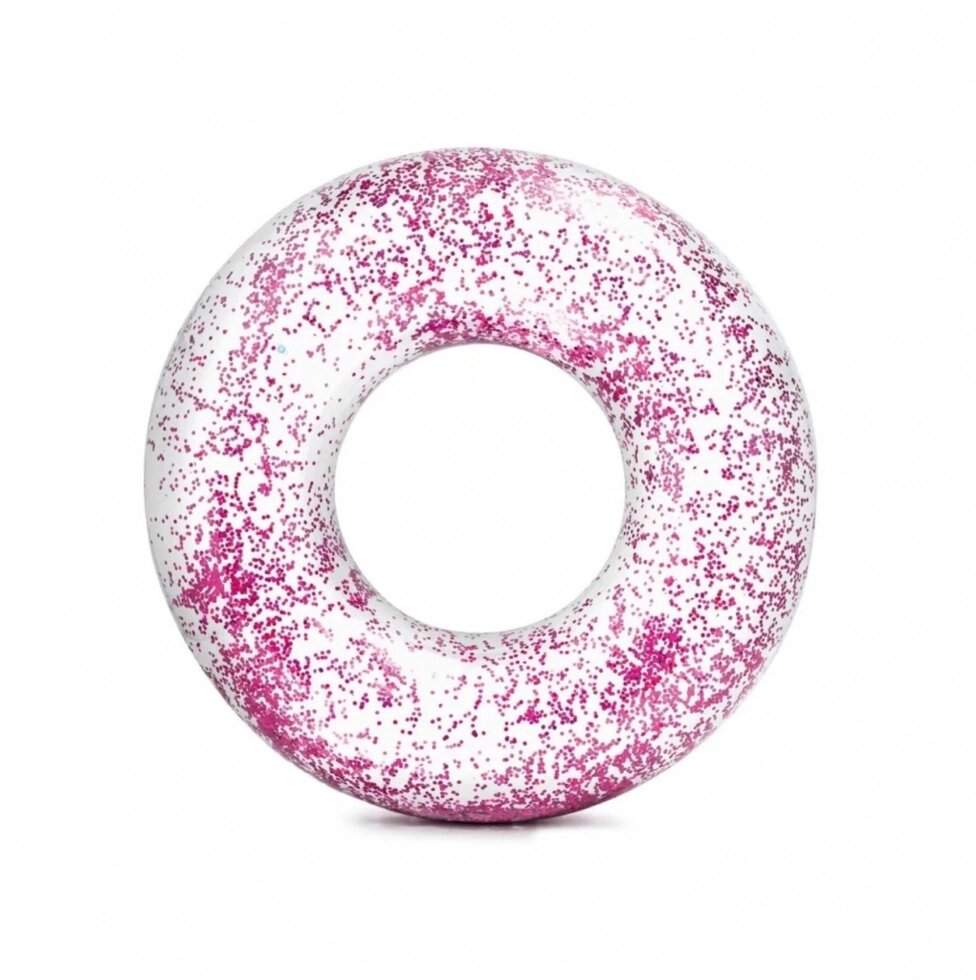 Надувной круг Intex Блеск 56274NP розовый от компании Интернет-магазин «Hutki. by» - фото 1