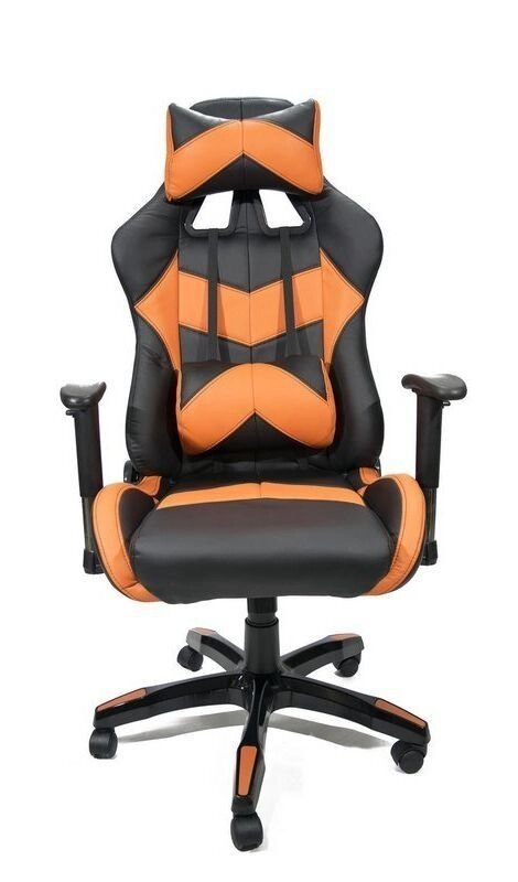 Офисное кресло CALVIANO 911 (NF-5011) черно-оранжевое от компании Интернет-магазин «Hutki. by» - фото 1