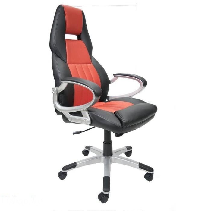 Офисное кресло CALVIANO Carrera (NF-6623) черно-красное от компании Интернет-магазин «Hutki. by» - фото 1