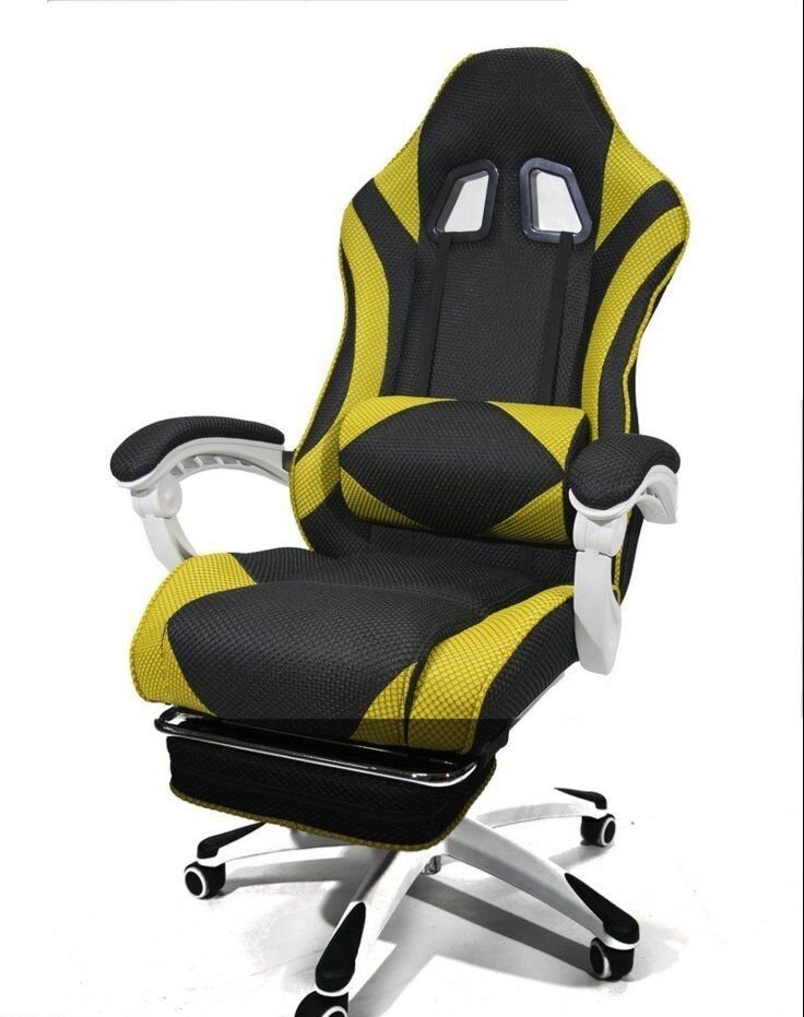 Офисное кресло CALVIANO CAYMAN (NF-S107) черно-желтое от компании Интернет-магазин «Hutki. by» - фото 1