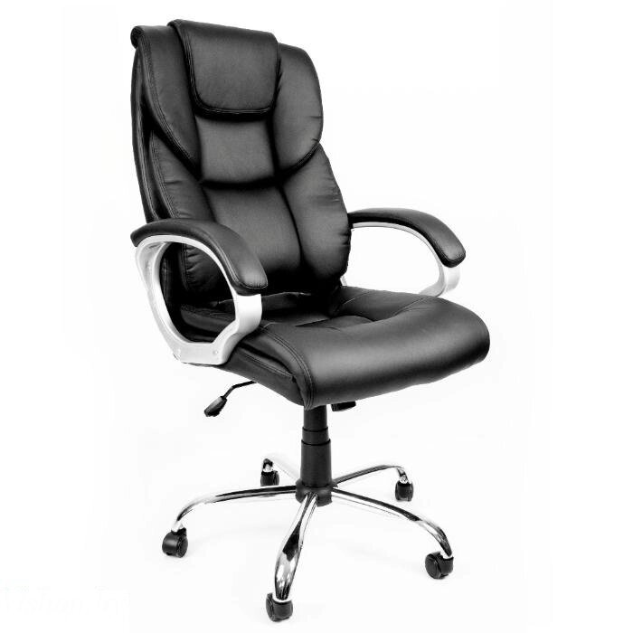 Офисное кресло CALVIANO Eden-Vip черное от компании Интернет-магазин «Hutki. by» - фото 1