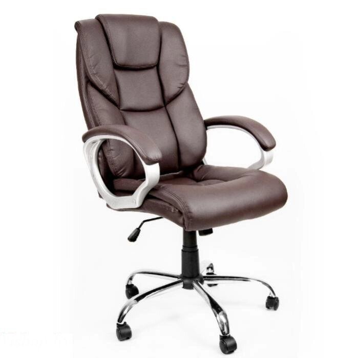 Офисное кресло CALVIANO Eden-Vip коричневое от компании Интернет-магазин «Hutki. by» - фото 1