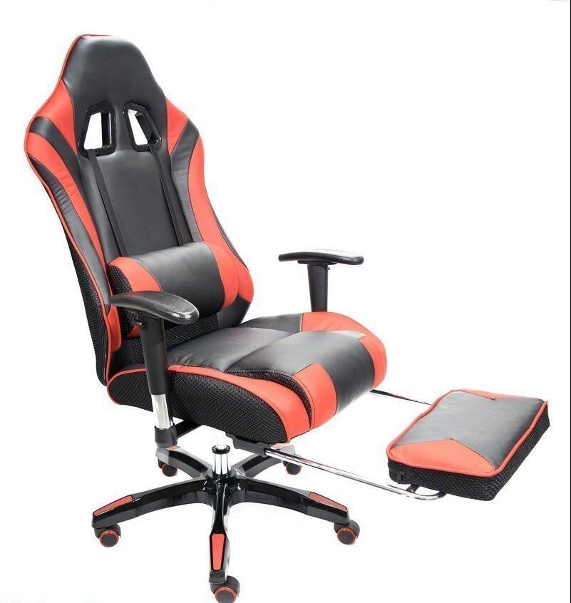 Офисное кресло CALVIANO GTS (NF-S103) черно-красное от компании Интернет-магазин «Hutki. by» - фото 1