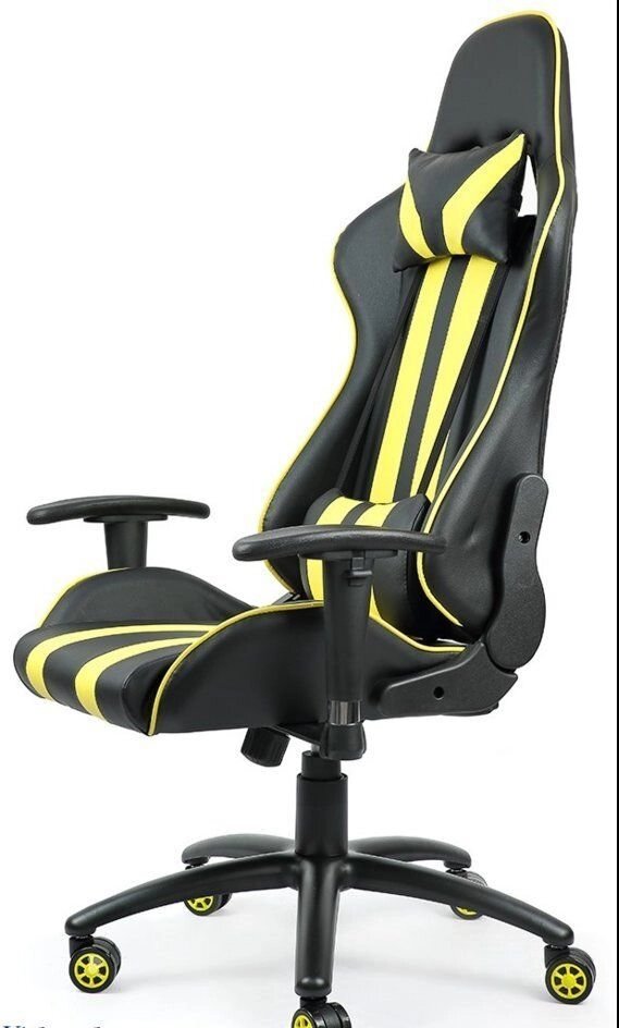 Офисное кресло Calviano RACE WRC yellow/black SA-R-12 от компании Интернет-магазин «Hutki. by» - фото 1
